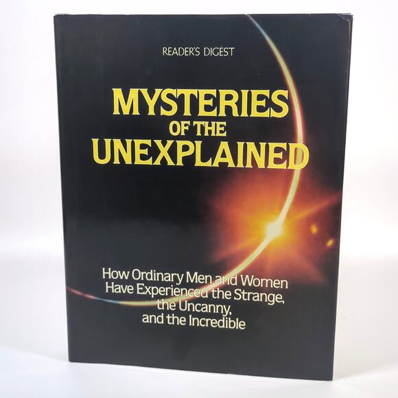 Reader's Digest Mysteries of the Unexplained Strange Stories 1982 HC DJ 9th 1990 - Picture 1 of 6